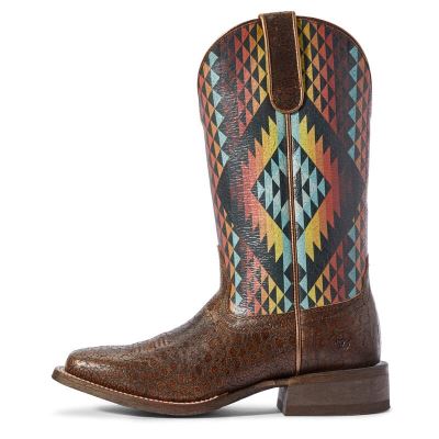 Ariat Circuit Savanna - Western Laarzen Chocola / Gekleurd Dames - 15003-142